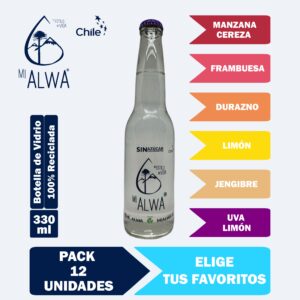 Personaliza tu caja Mi Alwa Vidrio 330 ml